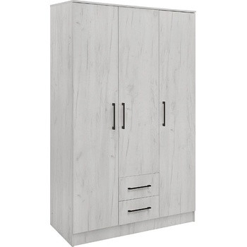 Matis Гардероб iva 3k2f снежен дъб