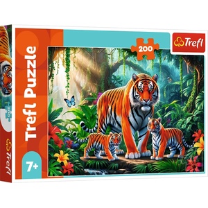 Trefl Пъзел 200 Тигрови навици (13330)