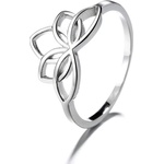 Silenti Jewelry Сребърен пръстен "Прераждане" - 8 - 57мм (18.1мм диам. )