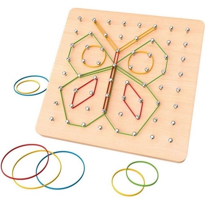 Tooky TOY LOGICKÁ HRA GEOBOARD