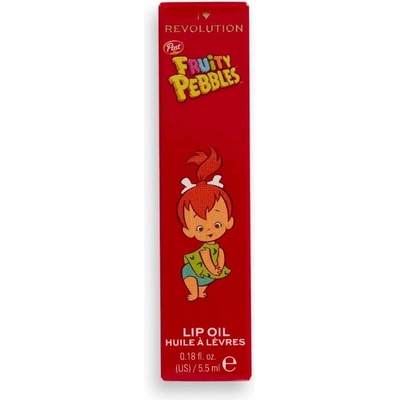 Revolution Beauty x Fruity Pebbles Lip Oil Lemon-Lime Продукт за устни 5, 5ml