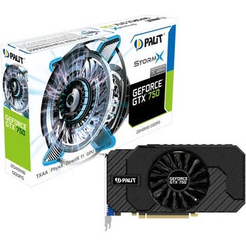 Palit GeForce GTX 750 StormX OC 2GB GDDR5 128bit (NE5X750THD41-2065F)