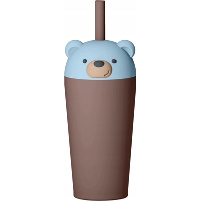 Asobu Bestie termohrnček so slamkou Tumbler 720 ml bear