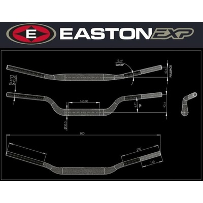 Řidítka EASTON EXP EXP M 92 53