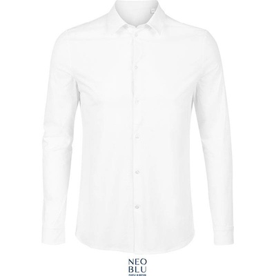Neoblu Balthazar men košeľa s dl. rukávom biela optic