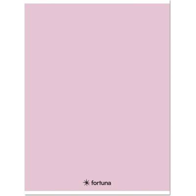 Fortuna Тетрадка с квадратчета FORTUNA Monocolor A/4 32 страници 87-32 пастелно розово 01.08658 (01.08658)