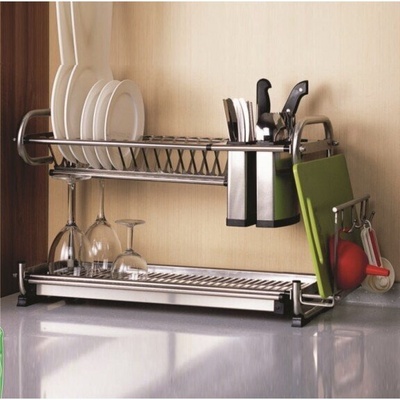 InterCeramic Поставка за сушене icka 460d - двойна, неръждаема стомана, гланц (h1) (icka 460d)