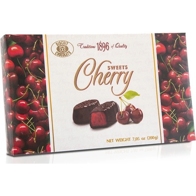 Charlock Sweets Cherry třešňové pyré v čokoládě 200 g