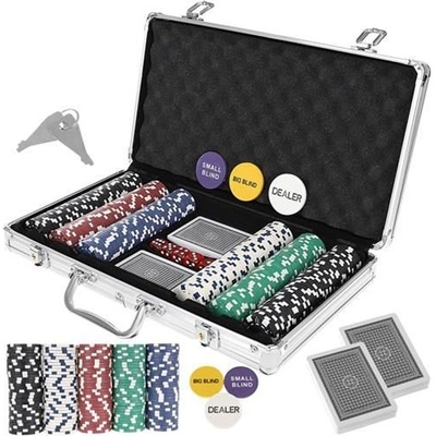 TFY No.9554 Poker set v kufru s 300 ks žetonů – Zbozi.Blesk.cz