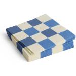 Hay Pattern Хартиени салфетки 33 x 33 см, син, каре, 20 бр (AE732-E139-AP95)