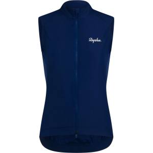 Rapha Дамски елек за колоездене Rapha Women's Core Gilet Cycling vest - Navy / White (154-0169-0613)