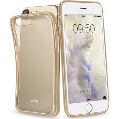SBS - Extra Slim zlaté Collection iPhone 8/7/6S/6 zlaté