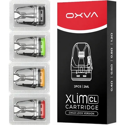 OXVA Xlim V3 Top Fill 2ml cartridge 0,4 Ohm 3 ks