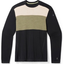 Smartwool pánské funkční triko M Classic Thermal Mrn Bl Colorbl Crew B černá