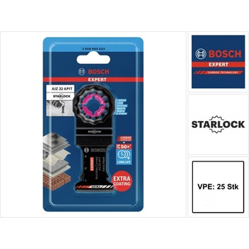 Bosch Accessories 2608900027, EXPERT MultiMax AIZ 32 APIT multiměřič, 1 ks, 1 ks; 2608900027