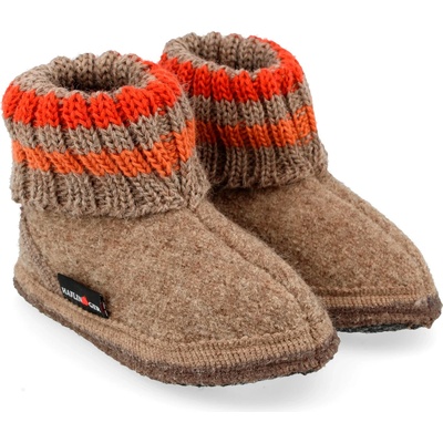 Haflinger Детски пантофи Haflinger Kids Paul Slippers - Beige Melange - размер 22 (EU) (702-0173-0816)