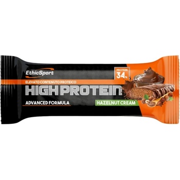 Image 1 of EthicSport HIGH PROTEIN Bar - Hazelnut Cream [18 x 55 грама] Лешников крем
