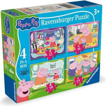 Ravensburger - Puzzle 4v1 Peppa Pig - 1 - 39 piese