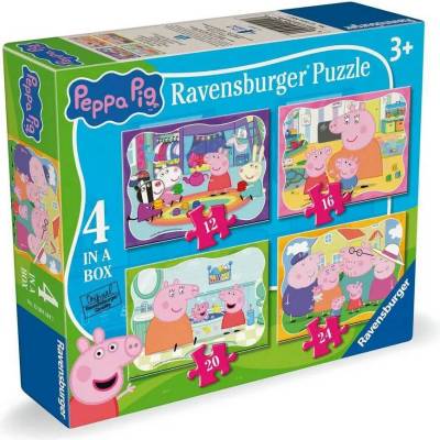 Ravensburger - Puzzle 4v1 Peppa Pig - 1 - 39 piese
