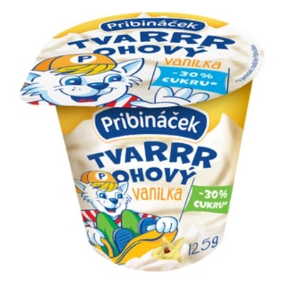 Pribináček Tvarrrohový vanilka 125 g