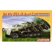 Dragon Models Sd.Kfz.251 Ausf.C mit Wurfrahmen 40 7306 1:72