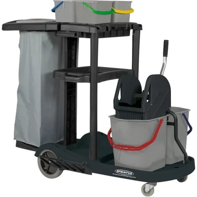 SPRiNTUS Количка за почистване SPRiNTUS PuriX STARTER SET 50 см/ 4x4л/ 2x17л (013033)