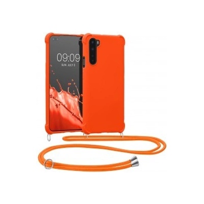 Púzdro kwmobile OnePlus Nord oranžové