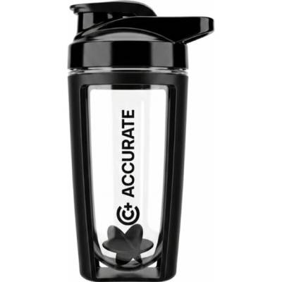 ostatní Accurate+ Clear Šejkr 500 ml - Černý