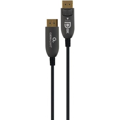 Gembird CC-DP8K-AOC-30M Активен оптичен (AOC) 8K DisplayPort кабел AOC Premium Series 30m Black (CC-DP8K-AOC-30M)