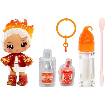 Yummiland Malá bábika s leskom na pery, séria 2 - Amber Cinnamon