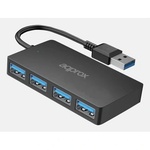 Approx usb hub - usb 3.0 4-в-1 хъб (4 usb 3.0 порта) Черно (appc49v2)