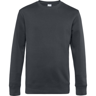B&C Collection B&C KING CREW NECK / Мъжки суитшърт - антрацит L (01U01Ka9703)