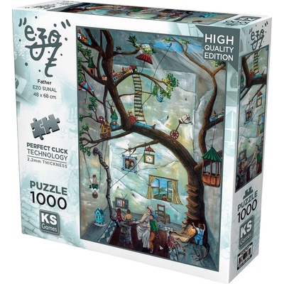 KS Games Пъзел KS Games от 1000 части - Баща (20731)