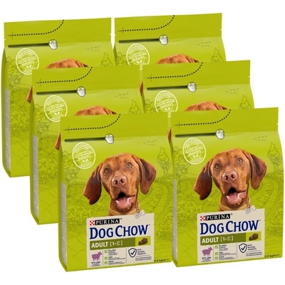 Purina Dog Chow Adult Jahňacie 6 x 2,5 kg