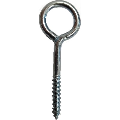 očko so závitom zatvorené 40x14x3,8mm Zn (100ks)