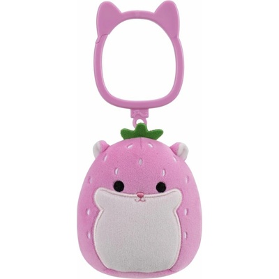 Přívěsek na klíče Squishmallows Jahodový křeček Davi
