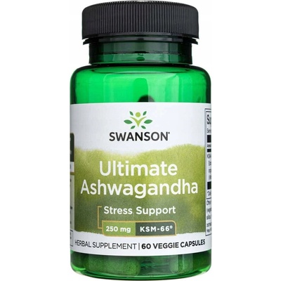 Swanson Ashwagandha KSM66 250 MG 60 kapsúl