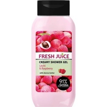 Fresh Juice Litchi & Malina krémový sprchový gél 400 ml