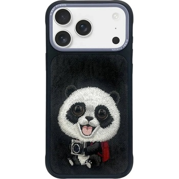 Nimmy Калъф Nimmy Big Eyed Pet 2.0 Panda за iPhone 17 Pro Max - черен (6971080313295)