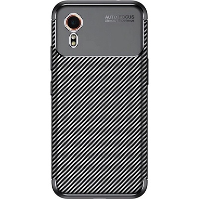 Gigapack Samsung Xcover 7 GIGAPACK Силиконов протектор за телефон, удароустойчив, карбонова шарка, ЧЕРЕН GP-159144 (GP-159144)