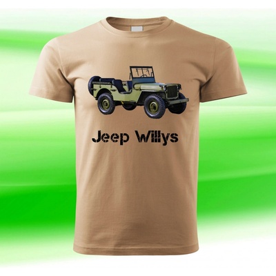 vojenské tričko Jeep Willys MB 1943