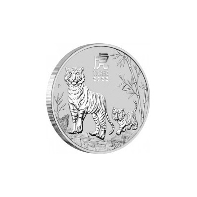 Lunar Strieborná minca Series III Year of the Tiger 1 Oz