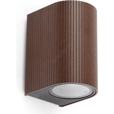Faro Barcelona FARO 70324 - Външна стенна лампа ESTELA 1xGU10/5W/230V IP65 кафява (FA70324)