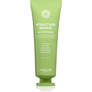 Maria Nila Structure Repair Booster Mask дълбоко подхранваща маска за суха, увредена и химически третирана коса 50ml