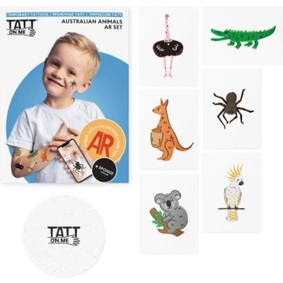 TATTonMe Живи татуировки за деца Австралийски животни