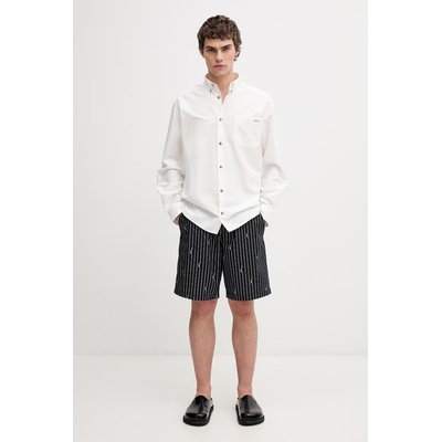APC A. P. C. риза мъжка от памук Mateo Logo (COHOE.H12599)