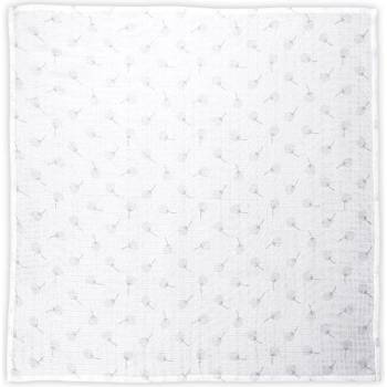 Lorelli ПАМУЧНА ПЕЛЕНА 80/80 СМ grey floral (3800166104041)