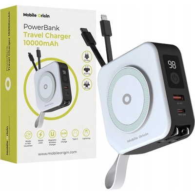 Mobile Origin 10 000mAh PD biela