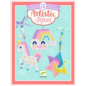 DJECO - Творчески комплект - Направи си талисмани с мъниста - Дъга (DJ09484)