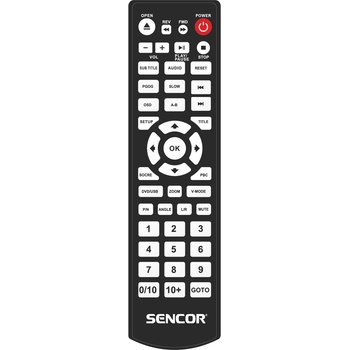 GENERAL SENCOR SDV7406 - съвместимо дистанционно управление на марката General (SDV7406)
